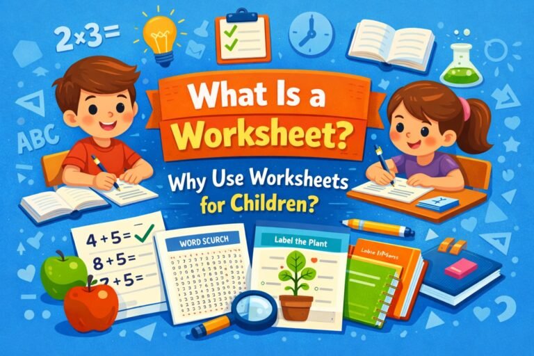What is a worksheet?